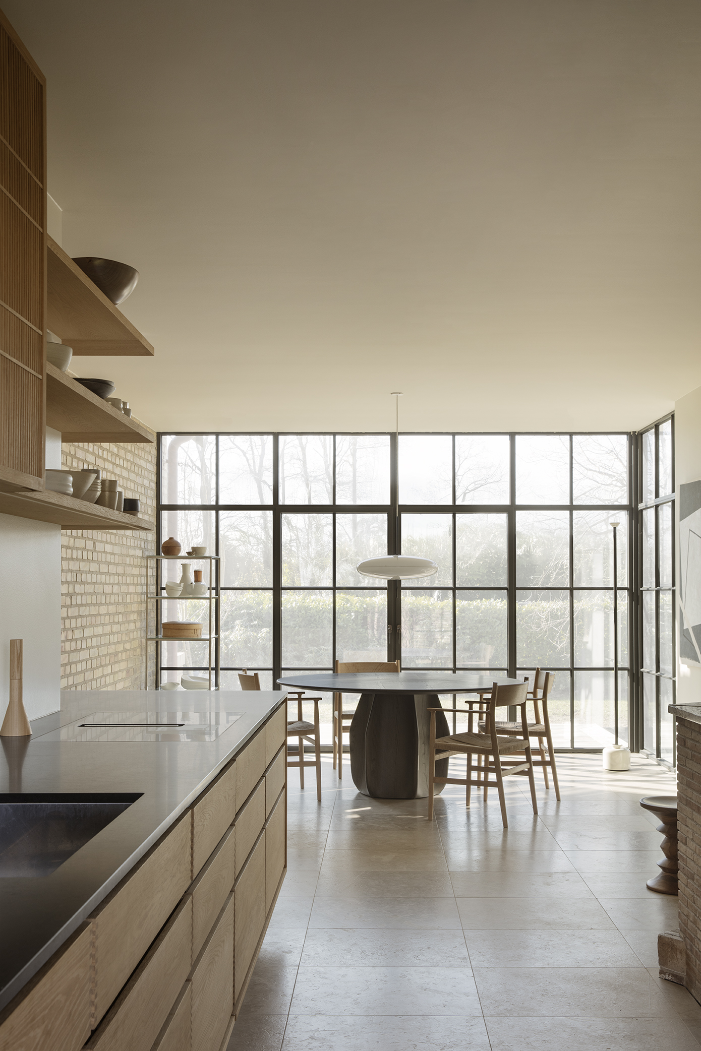 Yasmin Edgecombe – Koshi-do Minimal bespoke kitchen – Oak - Photo Heidi Lerkenfeldt - 3